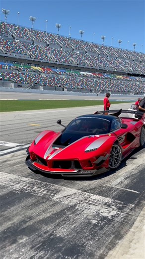 168K views · 3.2K reactions | Get an exclusive behind-the-scenes look as the Ferrari FXXK EVO prepares to conquer the legendary Daytona International Speedway during Ferrari Racing Days. Discover the engineering marvels and cutting-edge technology that make this hypercar a track beast. #FerrariFXXKEVO #DaytonaSpeedway #FerrariRacingDays #Hypercars Ferrari, Ferrari FXXK EVO | Kurt Harfmann Supercars | Facebook