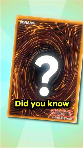 OBSCURE Yu-Gi-Oh Card Technically Doesn't Exist