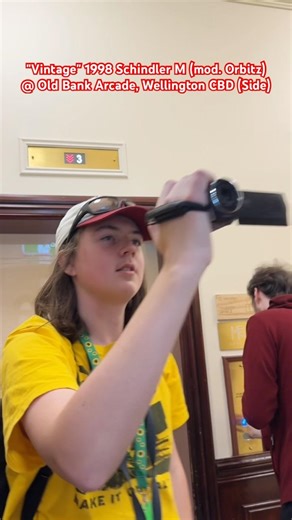 Old Bank Arcade side lift + beautiful building architecture! (feat. ‪@westburnworld‬ & ‪@elevatorsinnz‬)