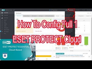 How to Config ESET Management Agent settings | ESET PROTECT Cloud Full 1