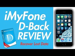 iMyFone D-back recover lost data and fix IOS system on your iPhone