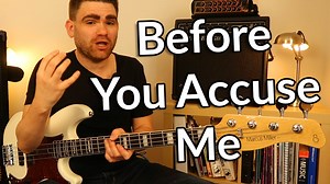 Before You Accuse Me (YT092) - eBassGuitar
