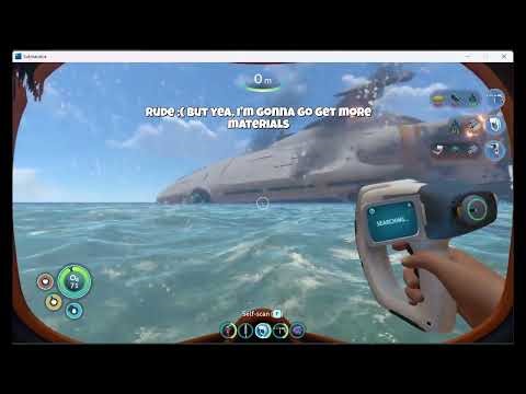 Subnautica ep 1 (The search for resources) ft ship exploding