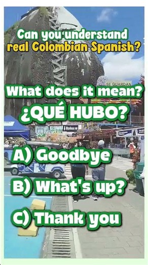 Can You Understand Real Colombian Spanish? 🇨🇴 #SpanishClass