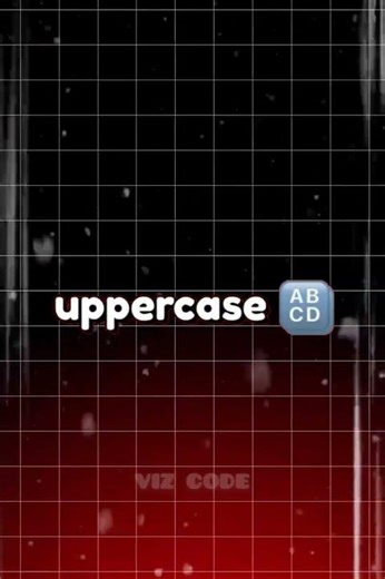 #22 Python String Method You MUST Know! .upper() Explained 🔥 #vizcode #vizcode #coding #programming