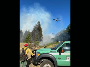 Columbia River Gorge fire prompts evacuation warnings, power outages