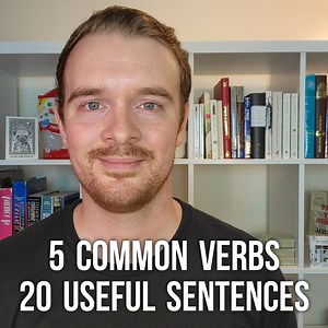 Five Common Irregular Verbs And Twenty Useful Sentences For Daily Life | Teacher Mike English