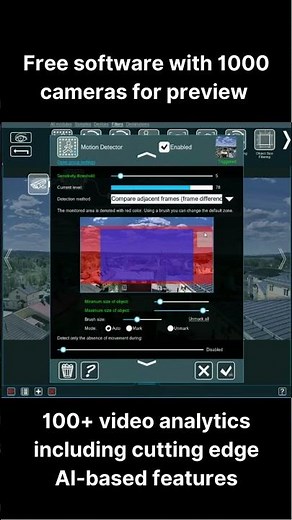Free CCTV software Xeoma for Linux