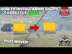 War Thunder Update Broke Custom Sights? Fix & Installation Guide (2026)