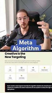 How Meta’s Algorithm Reads Your Ads Creative
