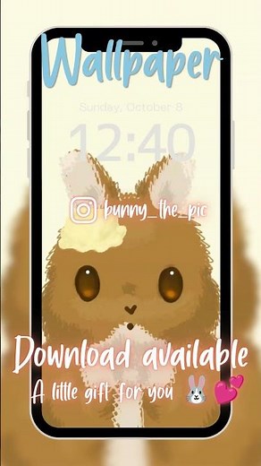 🐰✨ 無料壁紙配布開始！｜Free Wallpaper Available June 25, 8PM JST