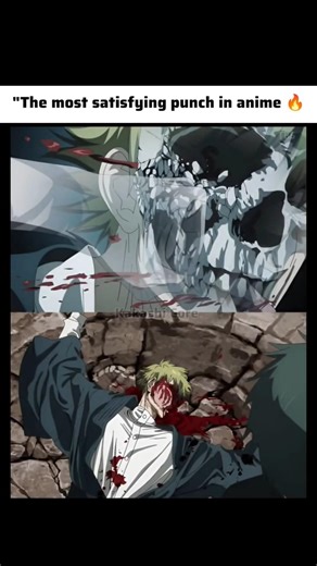 "The most satisfying punch in anime.. 🔥