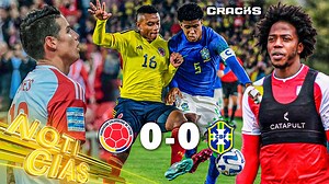 46K views · 1.3K reactions | COLOMBIA clasifica al MUNDIAL *resumen* | JAMES NO se RECUPERÓ | LA ROCA explica por qué SALIÓ de SANTA FE ¿Cómo están Cracks? En el video de hoy les contamos sobre el resumen del partido entre Colombia y Brasil por el hexagonal final del sudamericano sub 20. Puerta falló un Penalti, La roca Sánchez explica por qué salió de Santa Fe. Todo esto y mucho más, AQUÍ: | Cracks Colombia | Facebook