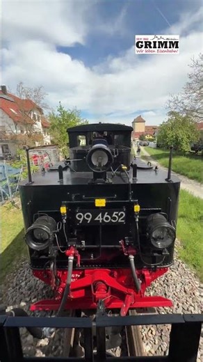 Jubiläum 125 Jahre Jagsttalbahn, Einfahrt des Sonderzuges in Dörzbach