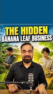 ₹3 Banana Leaf to Japan? 🍌 High-Profit Export Business Idea 2026