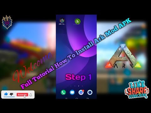 ARK: Mobile Full tutorial How To Install Ark Mod APK💥