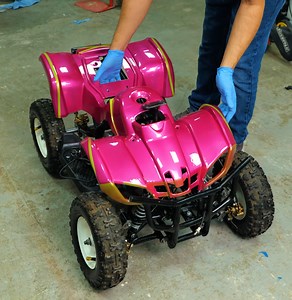 90K views · 330 reactions | Old ATV Turns Electric: Amazing Transformation From Trash to Power⚡♻️ | Transformazing | Facebook