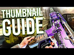 How to make Thumbnails for Call of Duty