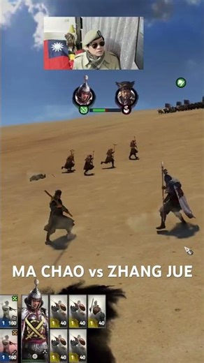 MA CHAO vs ZHANG JUE : Total War Three Kingdoms Gameplay