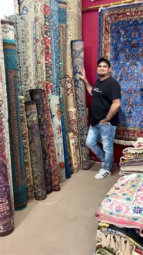 RUGMAN’S PRESENTING TODAY HANDMADE PURE WOOL TRIBAL SHAH ABBASS DESIGN CARPET. DIMENSIONS ARE 8 x 10 FEET. Shah ABBASS patterns are traditional designs in Persian rugs. Shah Abbas’ design rugs are floor coverings of distinctive design, made centuries ago during the Persian Empire of Shah Abbas. Its patterns are traditional designs. There is an All over design of palmettes and vine scrolls all over. #qatar #doha #rugmanofdoha #qatarinstagram #trendingreels #viralreels #dohaqatar #dohainstagram #l