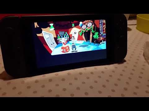ScummVM running on Nintendo Switch