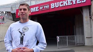 37K views · 1.6K reactions | Dotting the "i" in Script Ohio today: George Hoeferlin, a senior biomedical engineering major from Canfield, Ohio. | The Ohio State University Marching Band | Facebook
