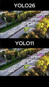 YOLO26 vs YOLO11 - Side by side