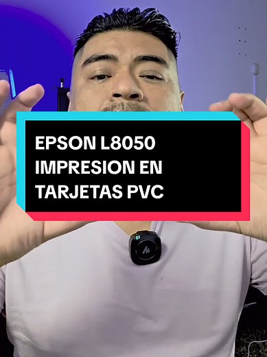 Impresión en Tarjetas PVC con Epson L8050