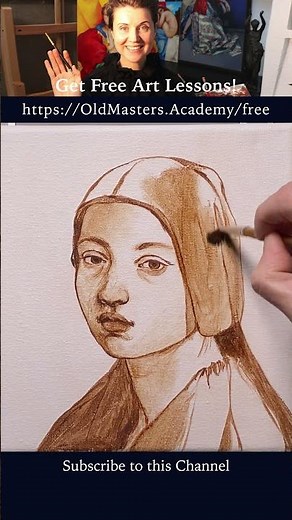 How to begin oil painting portrait