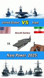 1.1M views · 4.2K reactions | Iran and United States Navy Force 2025 #iran #UnitedStates #UnitedStatesNavy #navy | Defence Learning | Facebook