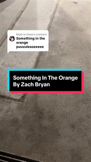 Cover of 'Something in the Orange' by Zach Bryan