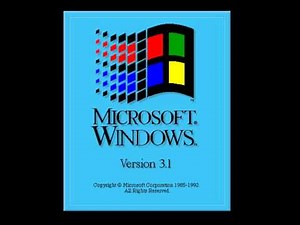 Windows 3.1 Startup