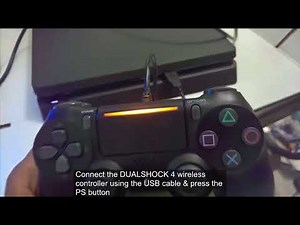 How to setup PS4 gaming console with Sony Bravia LED TV for the first time