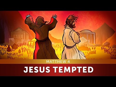 Temptation of Jesus - Matthew 4 | Bible Story for Kids (Sharefaithkids.com)
