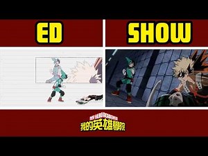 My Hero Academia Final Season - Ending vs. Show #mha #anime #superhero #myheroacademia