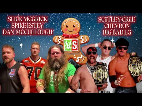 🏆 Slick, Spike and Dan vs Scötley Crüe, Chevron, and Big Bad LG Clash 40: Christmas Clash | CCW