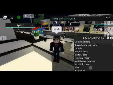 cách chạy nhanh bằng infinite yield link dưới mô tả | Đại ca Erenks