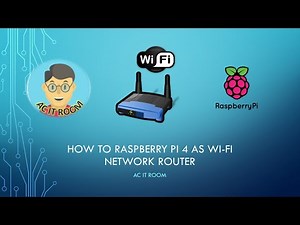 Setting up Raspberry Pi as Wi-Fi Network Router