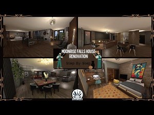 House Flipper| Flipping The Moonrise Falls|Full Renovation Video (Step By Step)