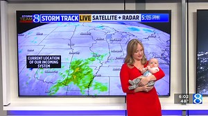 Storm Team 8 Chief Meteorologist Ellen Bacca is back! Thursday evening, she brought a special guest: her daughter, Piper Sunny! Ellen took three months of maternity leave after the birth of her daughter in September. She says it’s been “a great adventure,” calling it the fastest three months of her life, but says she's glad to be back, too. | WOOD TV8
