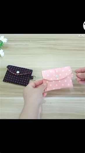 Sewing Ideas! Easy How to Make Coin Purse #coinpurse #diy #handmade #sewingmachine #sewingproject #sewingskills #pouch #diyprojectsideas | Diy By.rutchanoo