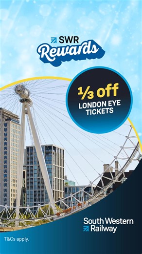 Take your pick from 100s of offers across attractions, restaurants and shows | South Western Railway