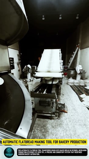 Automatic flatbread making tool for bakery production #tool