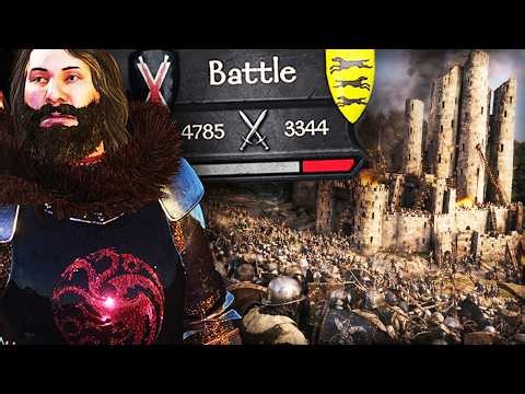 The North’s Massive 5,000 Man Siege of Harrenhal | Bannerlord GoT Mod