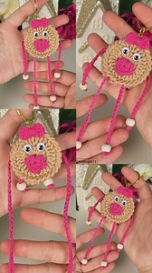 Your keychains will be sweetened with this strawberry Oreo recipe. Here's the recipe! #part1 | Knitting2013