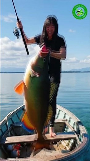 Fish Woman 07 #fishingvideo