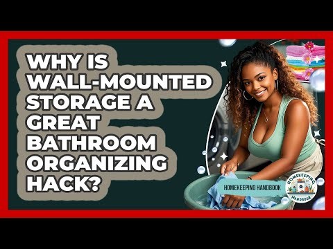 Why Is Wall-mounted Storage A Great Bathroom Organizing Hack? - Homekeeping Handbook