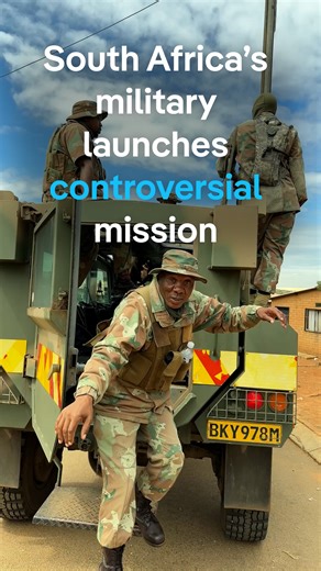 South Africa has deployed 2,200 soldiers to crack down on illegal mining and gang-related crime, targeting gold extraction syndicates and drug‑trafficking networks that have gripped several communities. The military operation is set to run through March 2027, marking one of the country's most extensive security interventions in recent years. #dwcurrentaffairs #southafrica #dw #mining #military #police