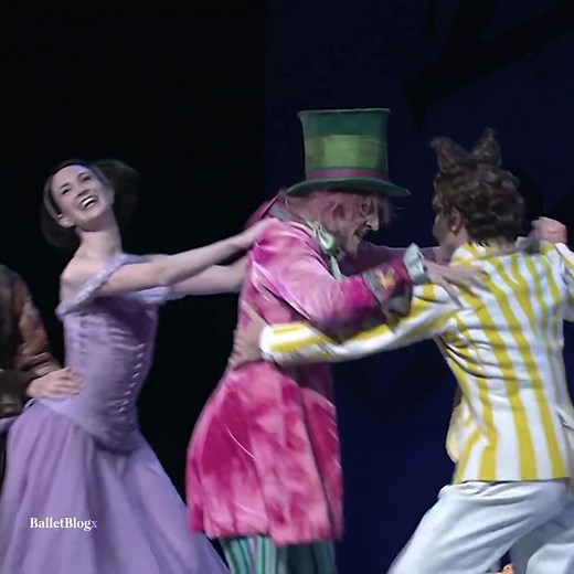 The Mad Hatter's Tea Party: Aesthetic Ballet Performance