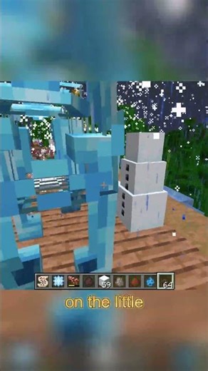 Minecraft Christmas Mod Is NOT What You Expect… 🎄😨 Hightlights #gaming #minecraft #minecraftmods